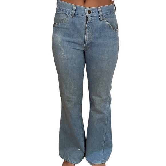 Vintage Farah Women's Jeans Wide Leg - Picture 3 of 16